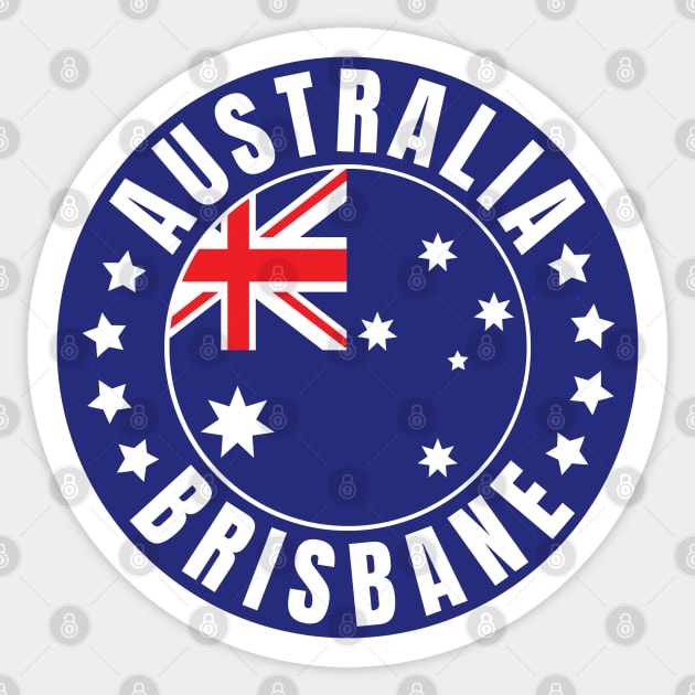 Brisbane Sticker by footballomatic